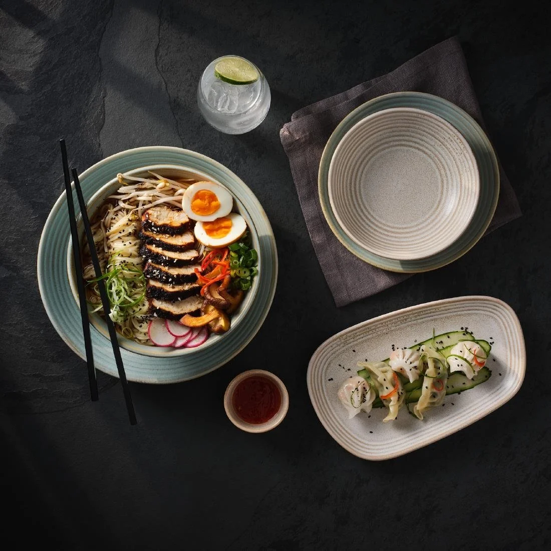 Steelite Terrace Truffle Coupe Plates 270mm (12 Pack) - Image 4