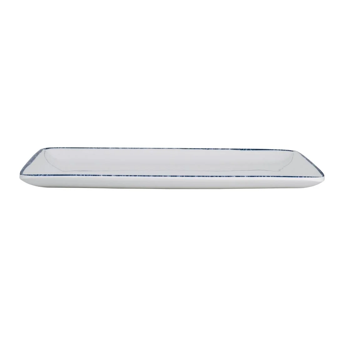 Steelite Blue Dapple Rectangle Trays 305 x 191mm (12 Pack) - Image 2