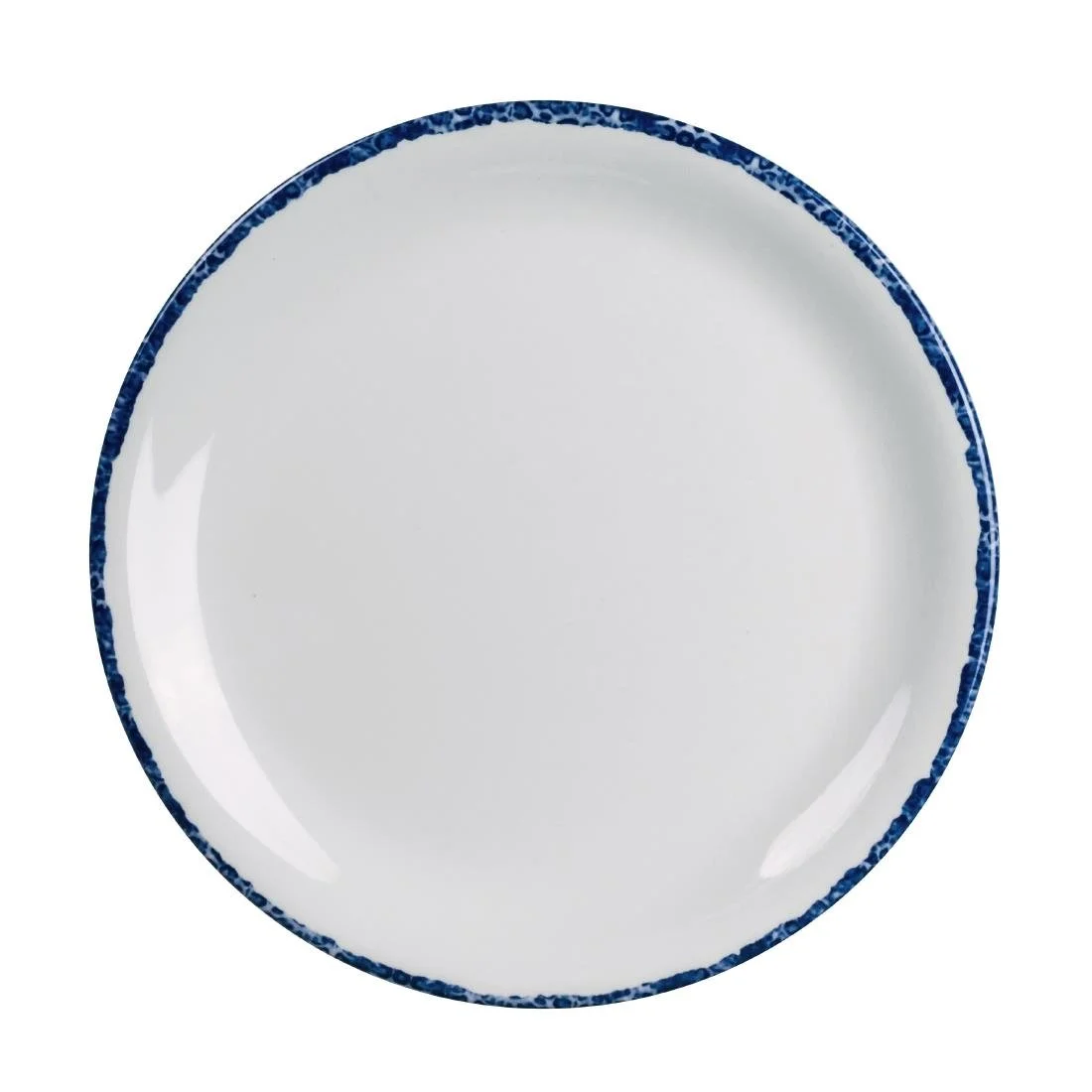 Steelite Blue Dapple Coupe Plates 203mm (12 Pack)