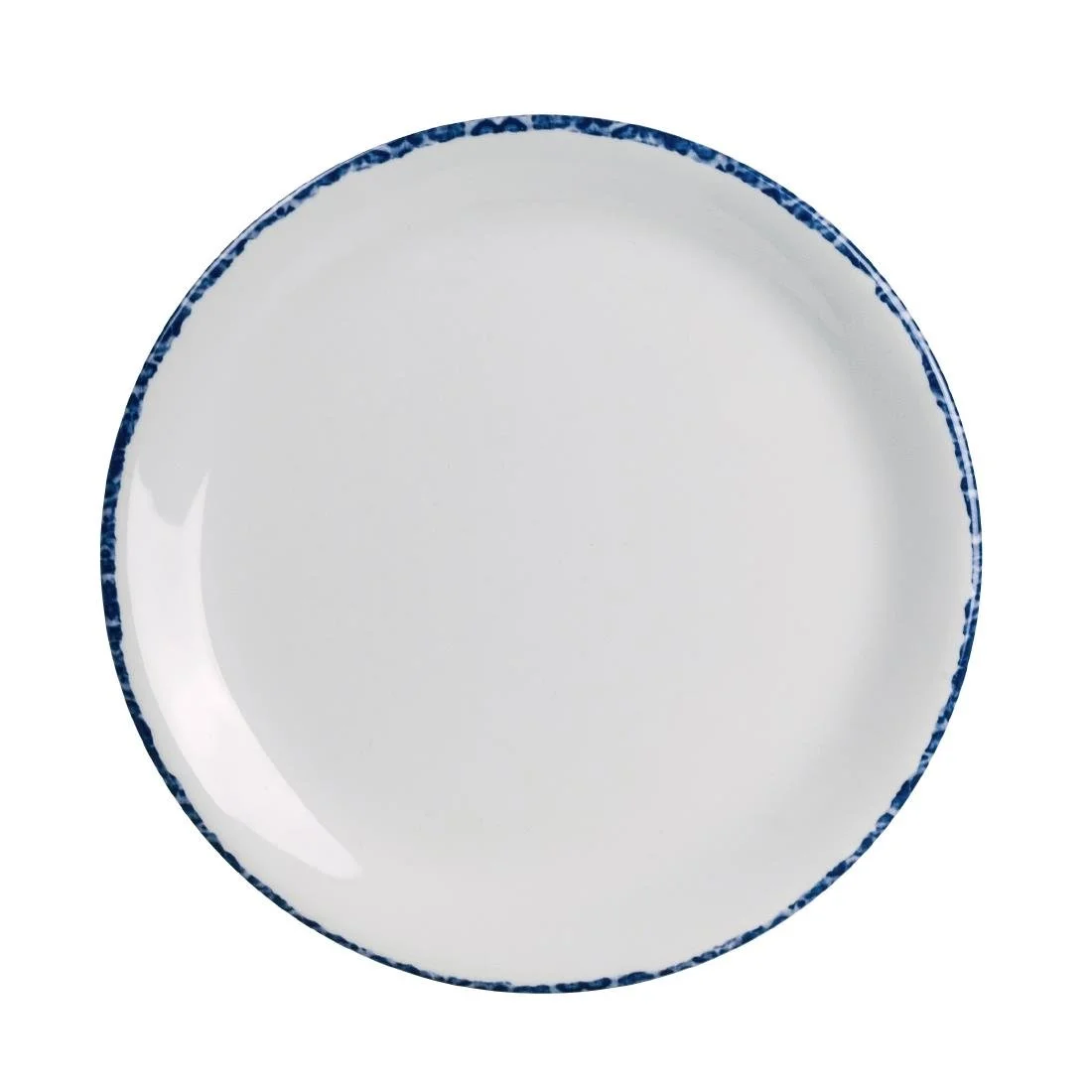 Steelite Blue Dapple Coupe Plates 152mm (12 Pack) - Image 1