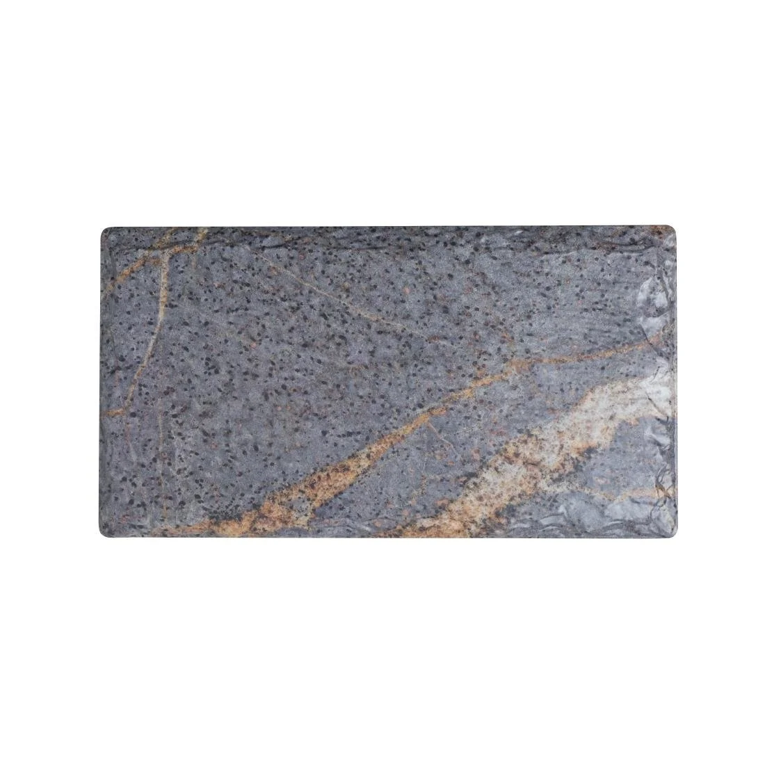 Steelite Quarry Rectangular Trays GN 1/3 (2 Pack) - Image 1
