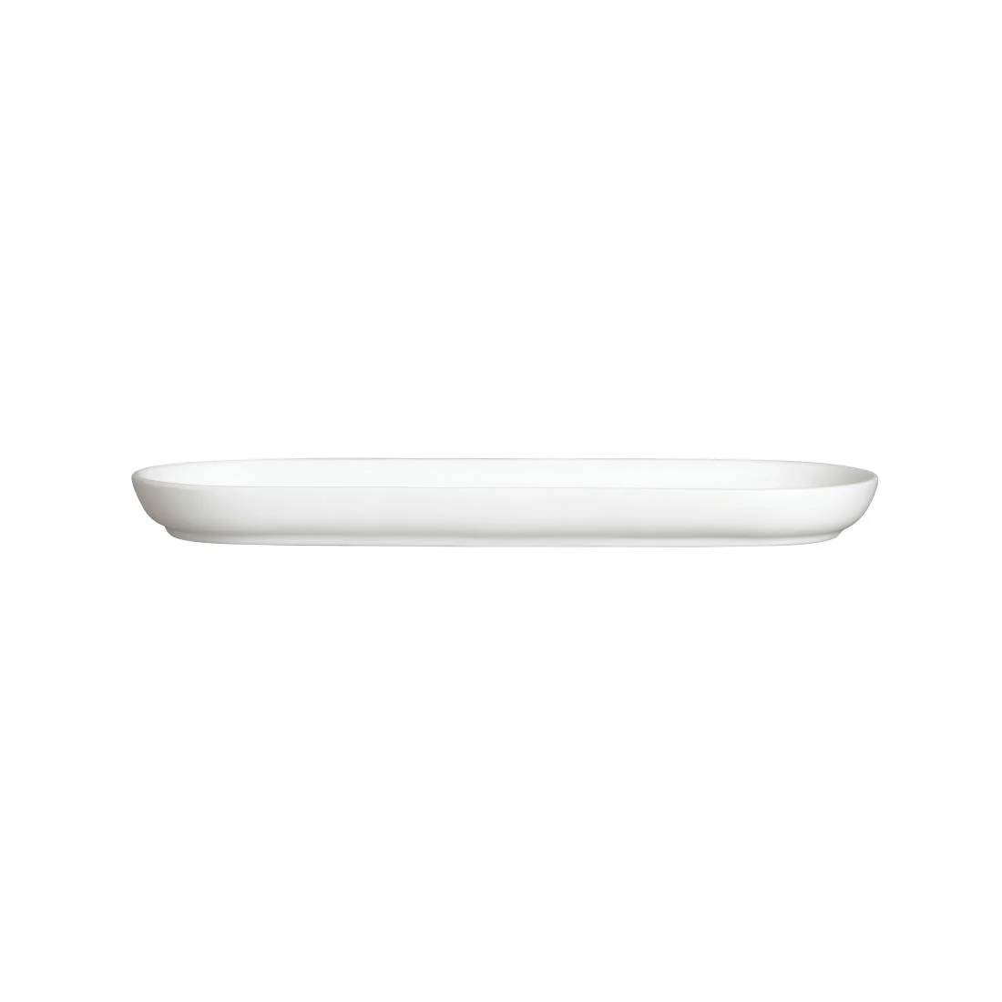 Steelite Oblong Platters White 254x92mm (12 Pack) - Image 1