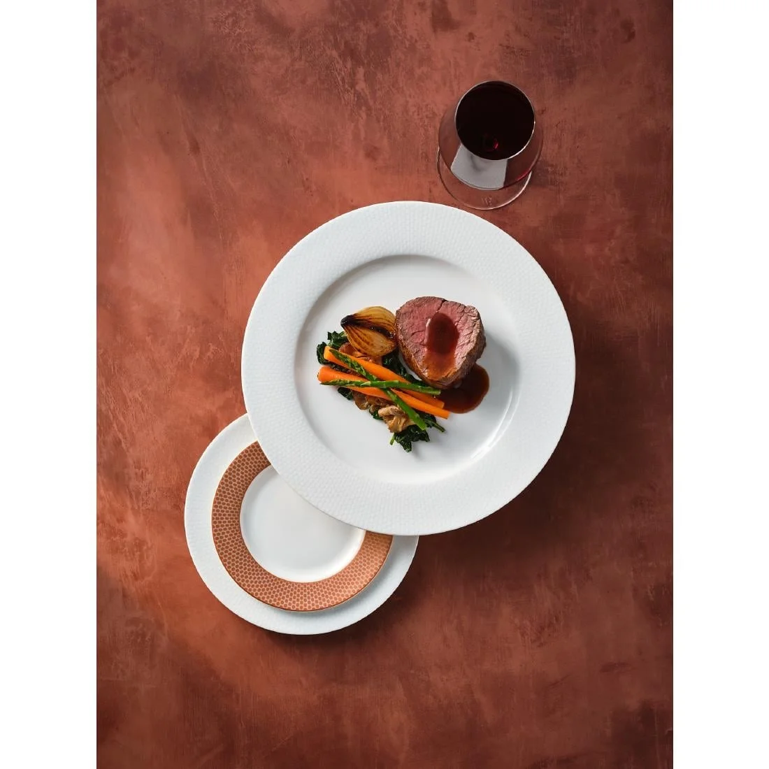 William Edwards Quanta Plates White 220mm (12 Pack) - Image 3