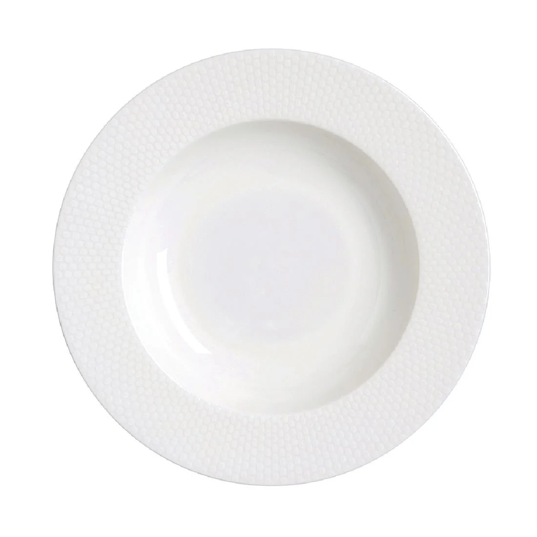 William Edwards Quanta Rim Bowls White 220mm (12 Pack)