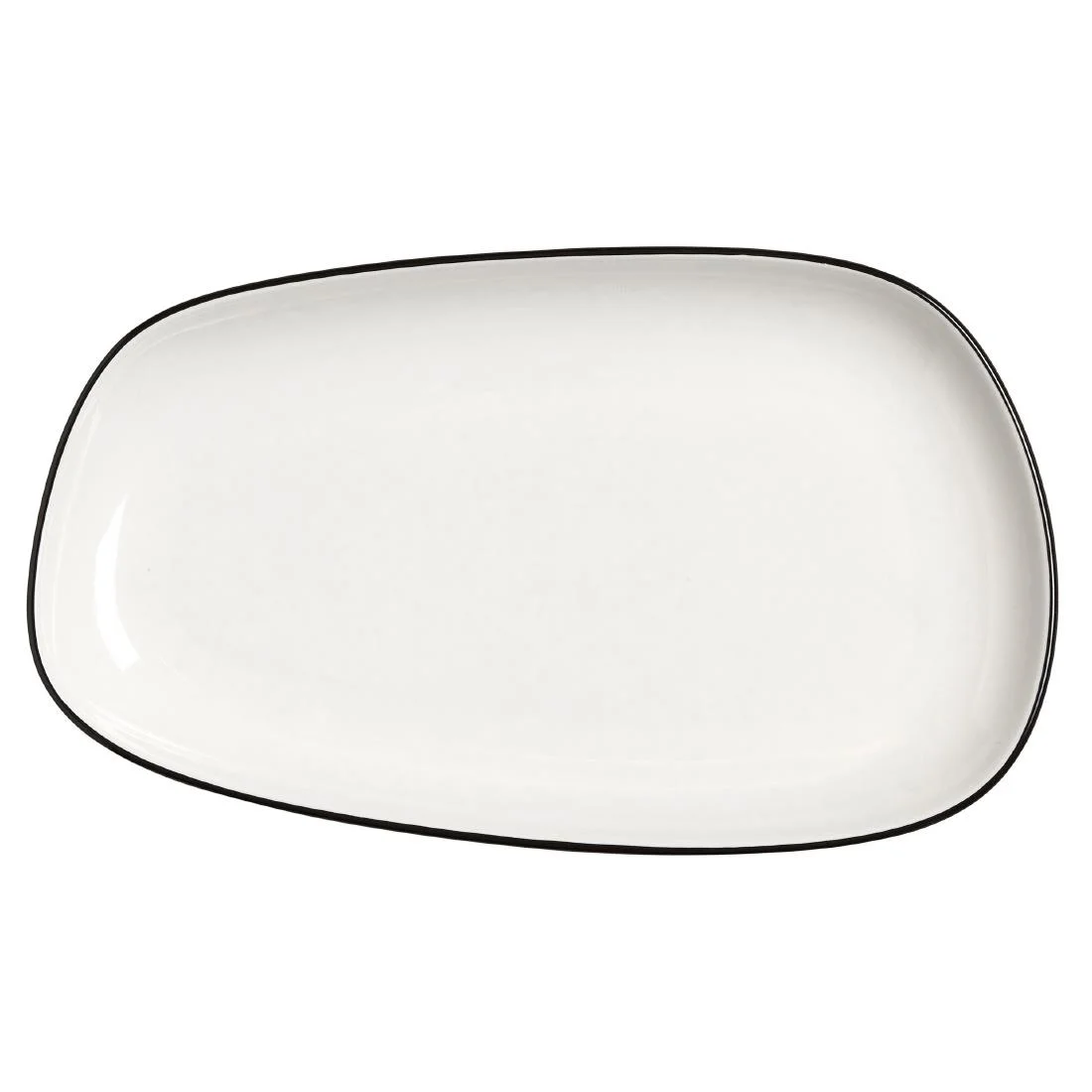 Steelite Asteria Nordic Platters White 338mm (6 Pack)