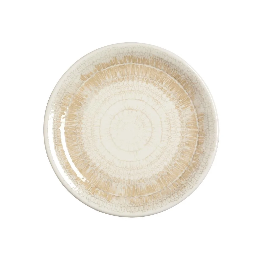 Steelite Petra Dune Coupe Plates Beige 202mm (12 Pack)