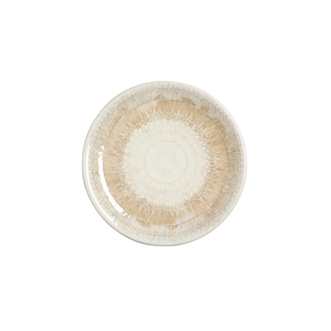 Steelite Petra Dune Coupe Plates Beige 152mm (12 Pack)