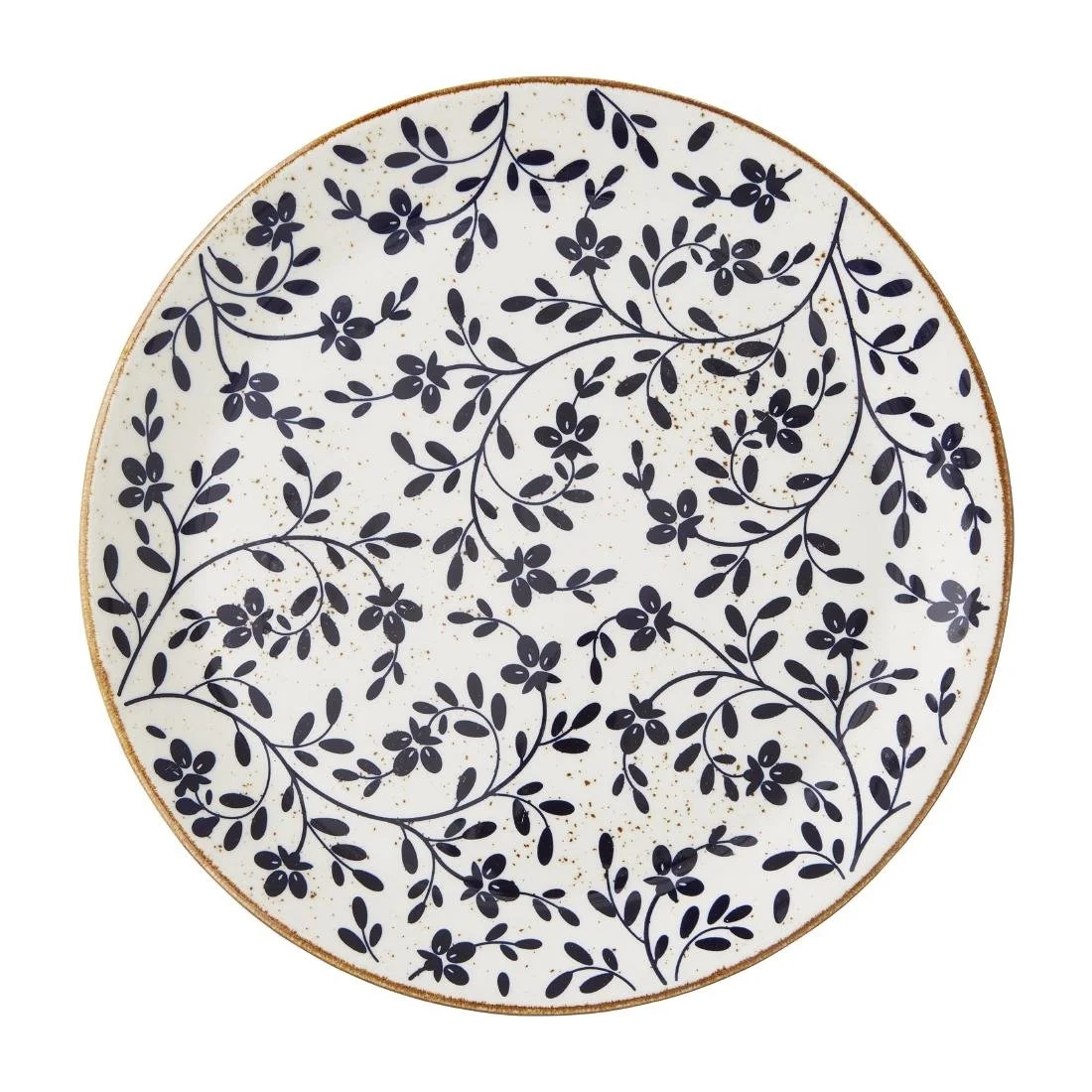 Steelite Performance Flora Coupe Plates Blue 280mm (12 Pack)