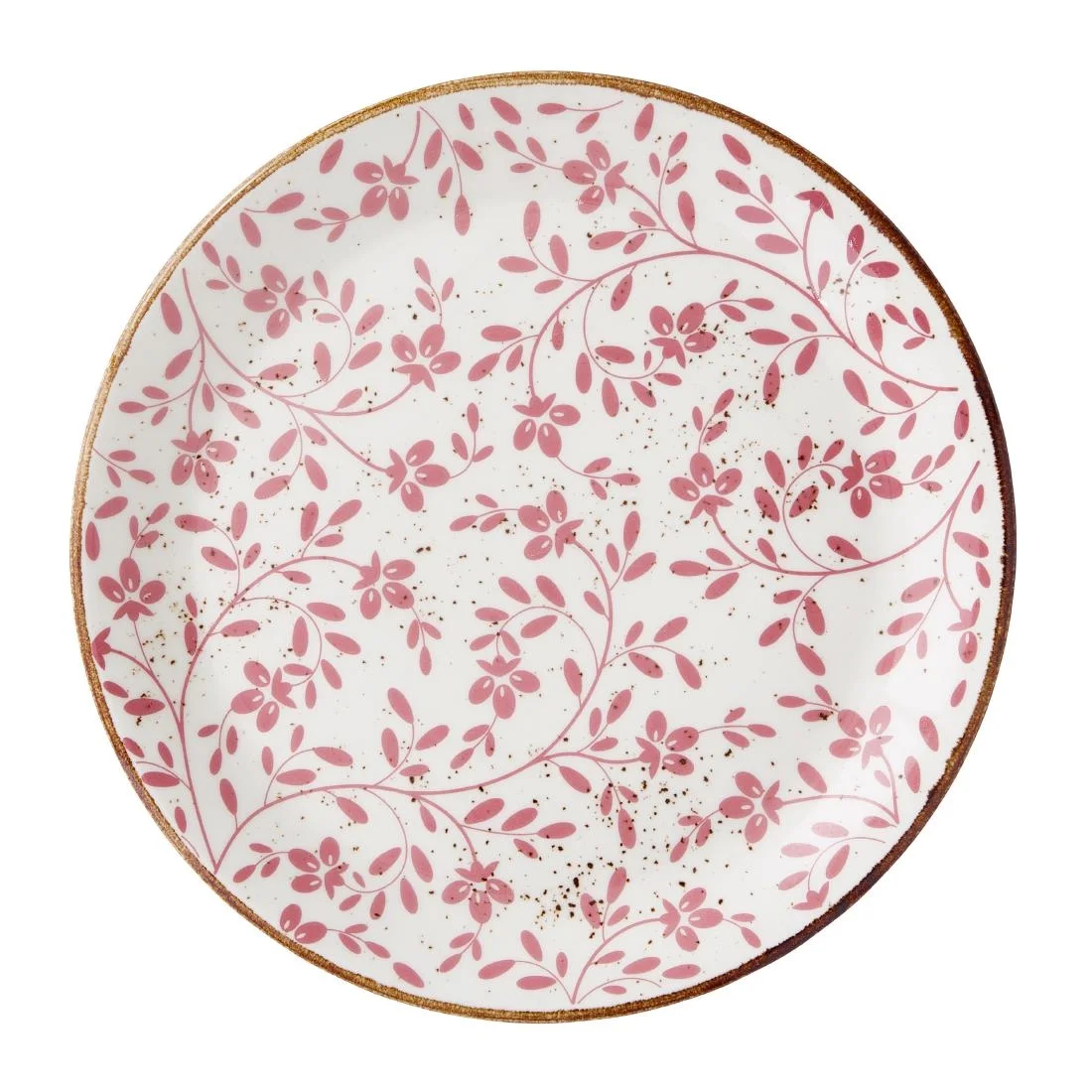 Steelite Performance Flora Coupe Plates Pink 252mm (12 Pack)