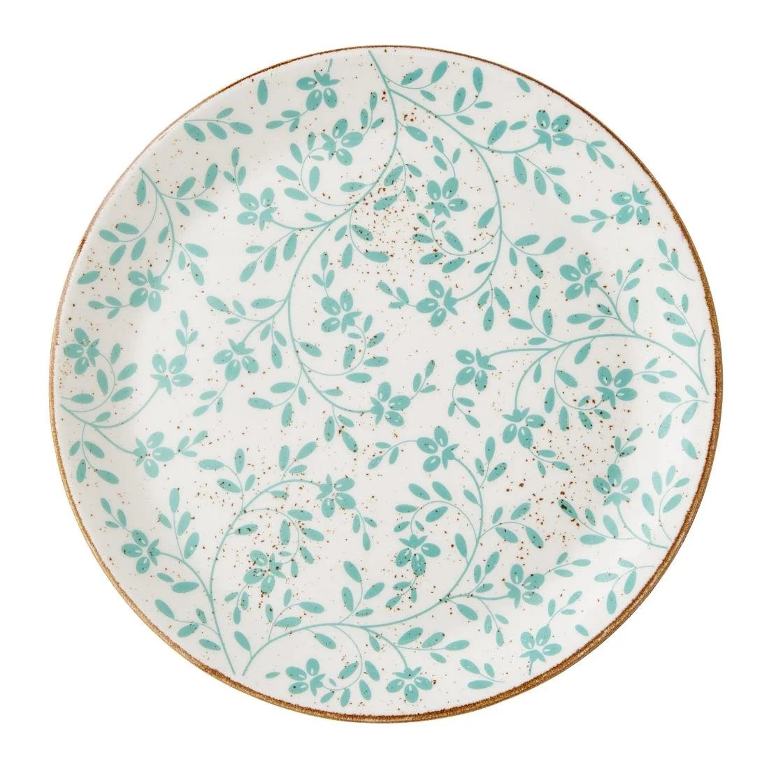Steelite Performance Flora Coupe Plates Aqua 280mm (12 Pack) - Image 1
