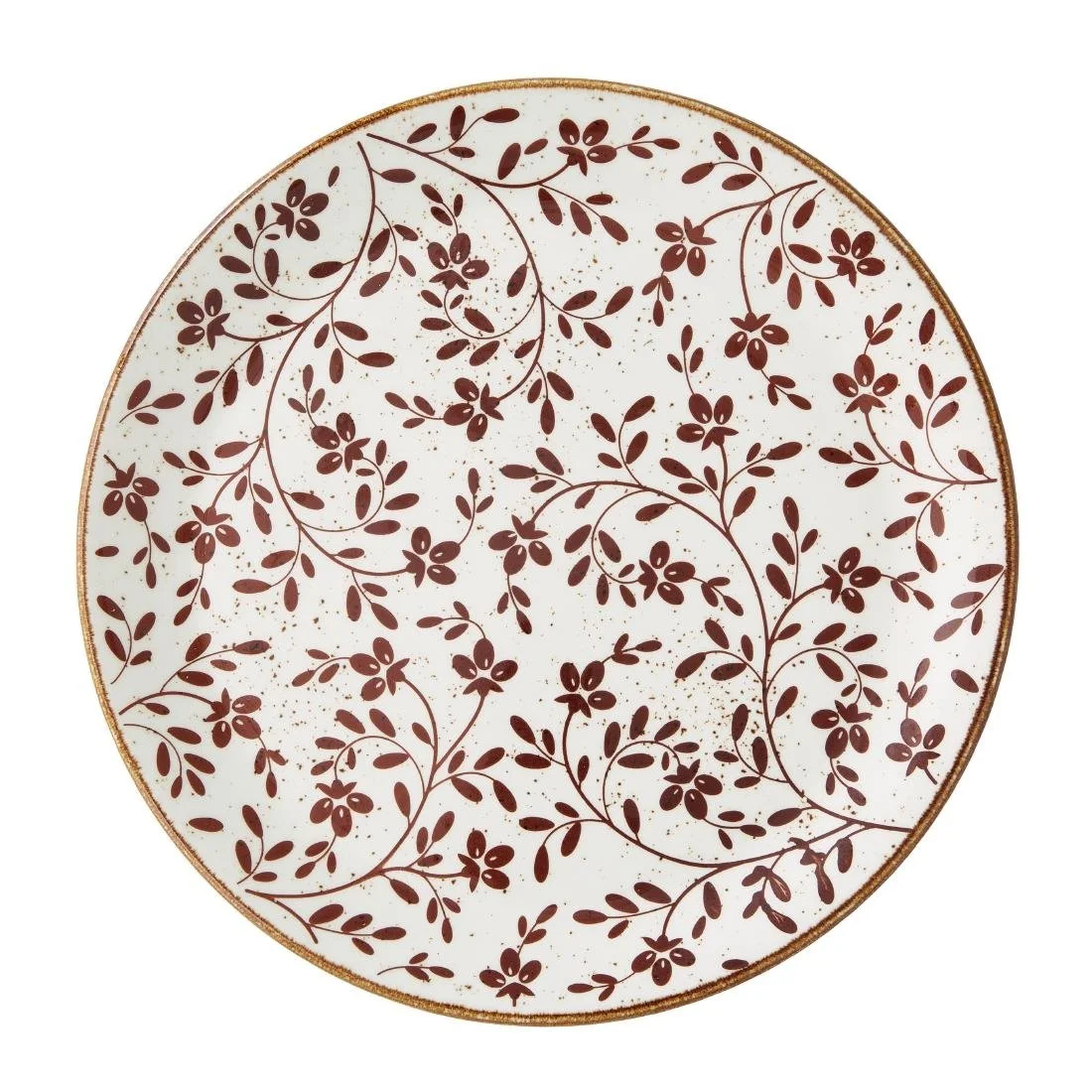 Steelite Performance Flora Coupe Plates Brown 280mm (12 Pack) - Image 1