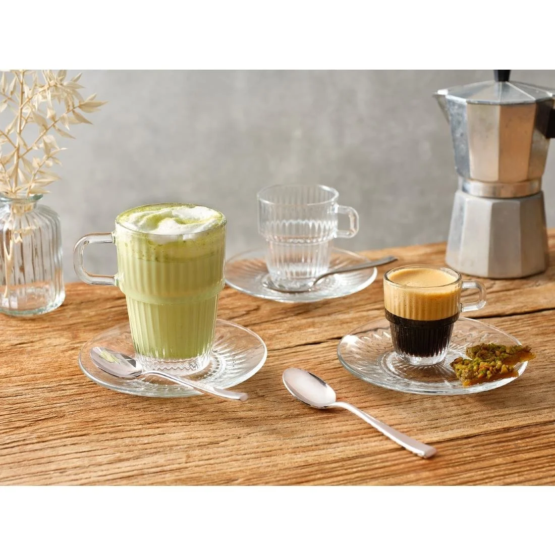 Bormioli Rocco Barshine Tea Saucers 140mm (12 Pack) - Image 2