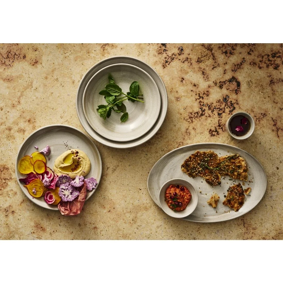 Steelite Maham Studio Carnaby Bowls Dove 200mm (24 Pack) - Image 2