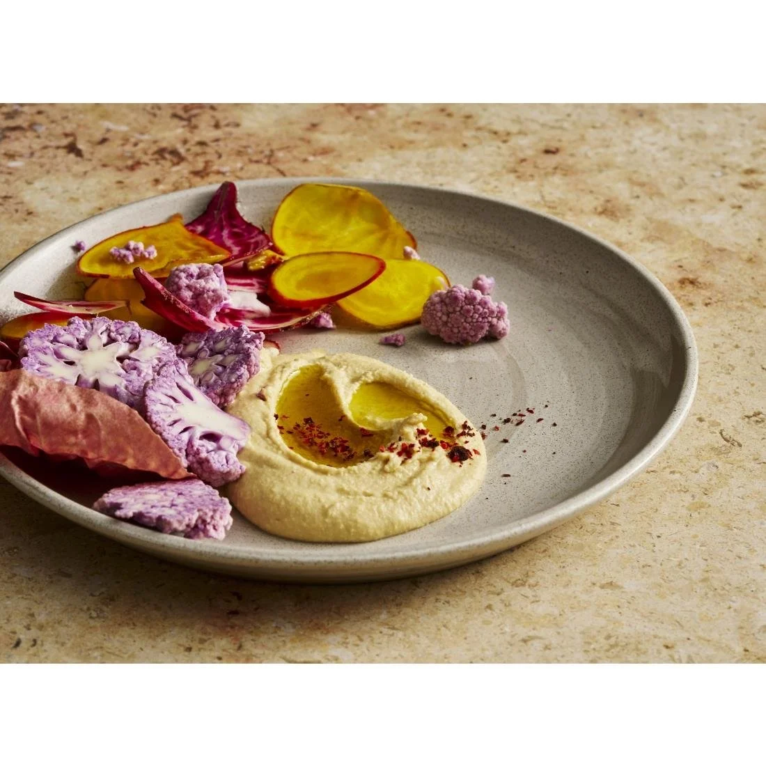 Maham Studio Carnaby Coupe Plates Dove 270mm (24 Pack) - Image 5