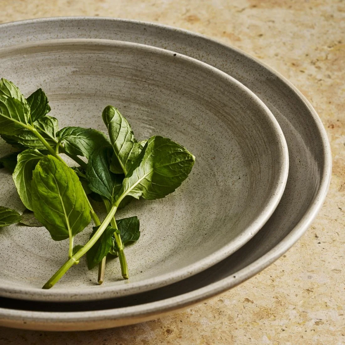 Maham Studio Carnaby Bowls Dove 230mm (24 Pack) - Image 5