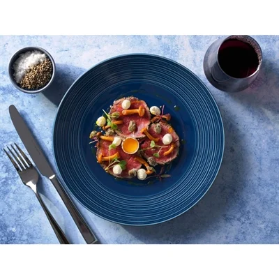 Steelite Concorde Oatmeal Bowls Midnight Blue 165mm (12 Pack) - Image 2