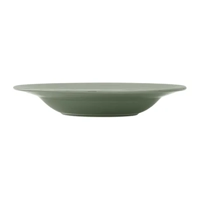 Steelite Concorde Rim Soup Plates Fern 240mm (12 Pack) - Image 1