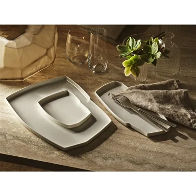 Steelite Rene Ozorio White Album Round Trays 290mm (12 Pack) - Image 2