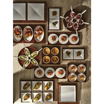 Steelite Rene Ozorio White Album Round Trays 290mm (12 Pack) - Image 5