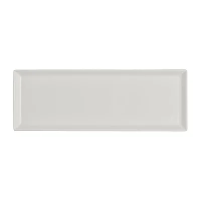 Steelite Rene Ozorio White Album Rectangular Trays 284x102.5mm (12 Pack) - Image 2