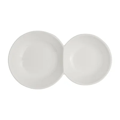 Rene Ozorio White Album 2 Compartment Gourmet Sauce Dishes 170ml (12 Pack) - Image 2