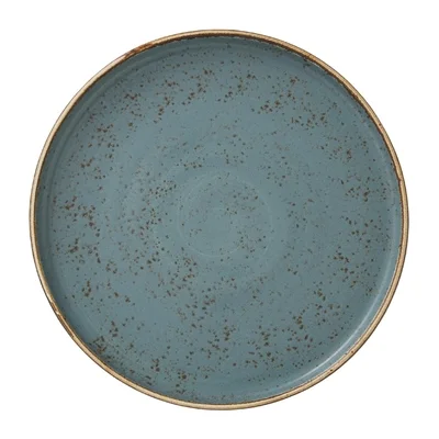 Steelite Craft Stack Plates Blue 255mm (12 Pack) - Image 1