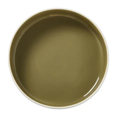Steelite Nyx Round Stacking Trays Olive 202.5mm (12 Pack) - Image 1