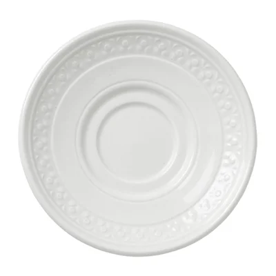 Steelite Bead Accent Saucers 125mm (12 Pack) - Image 1