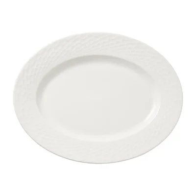 Steelite Morella Oval Plates 330mm (12 Pack) - Image 1