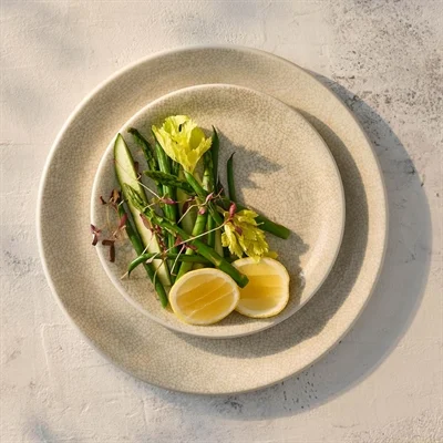 Steelite Crackle Coupe Plates Taupe 280mm (12 Pack) - Image 3