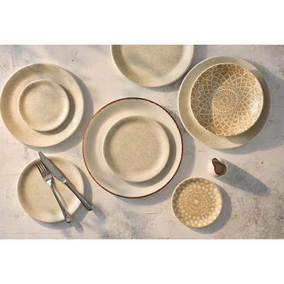 Steelite Crackle Coupe Plates Taupe 280mm (12 Pack) - Image 6