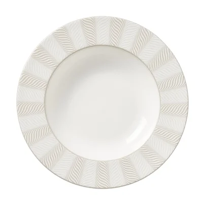 William Edwards Bakewell Classic Rim Bowls Taupe 220mm (12 Pack) - Image 2