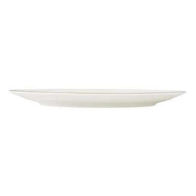William Edwards Diamond Coupe Plates Raised White 270mm (12 Pack) - Image 1