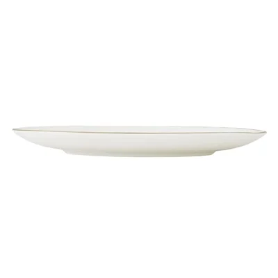 William Edwards Diamond Coupe Plates Raised White 210mm (12 Pack) - Image 1