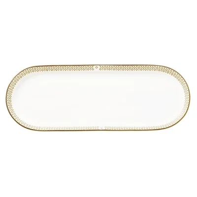 William Edwards Diamond Oblong Trays Gold 253x93mm (12 Pack) - Image 2