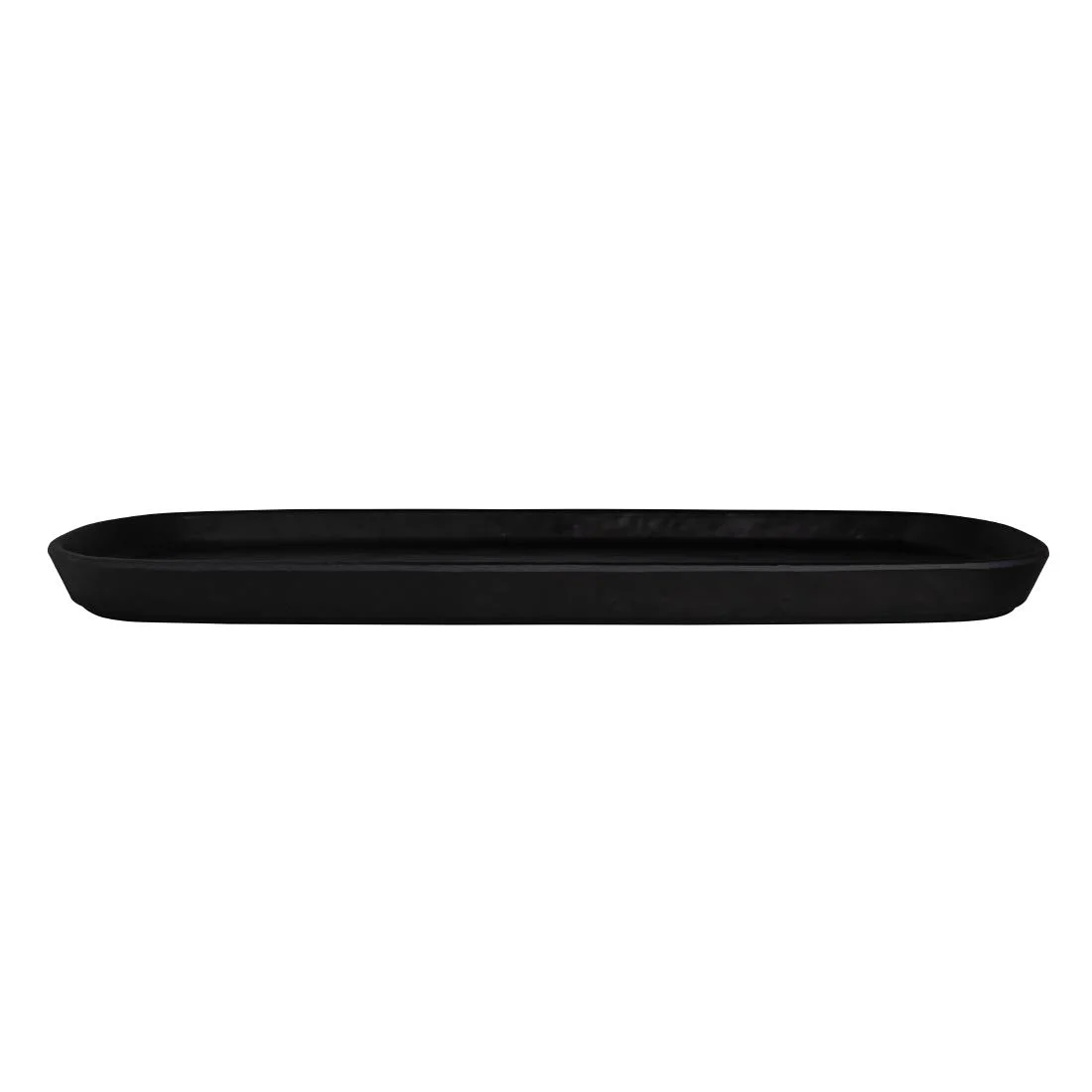 Steelite Cali Rectangle Trays Black 368x177mm (6 Pack) - Image 2
