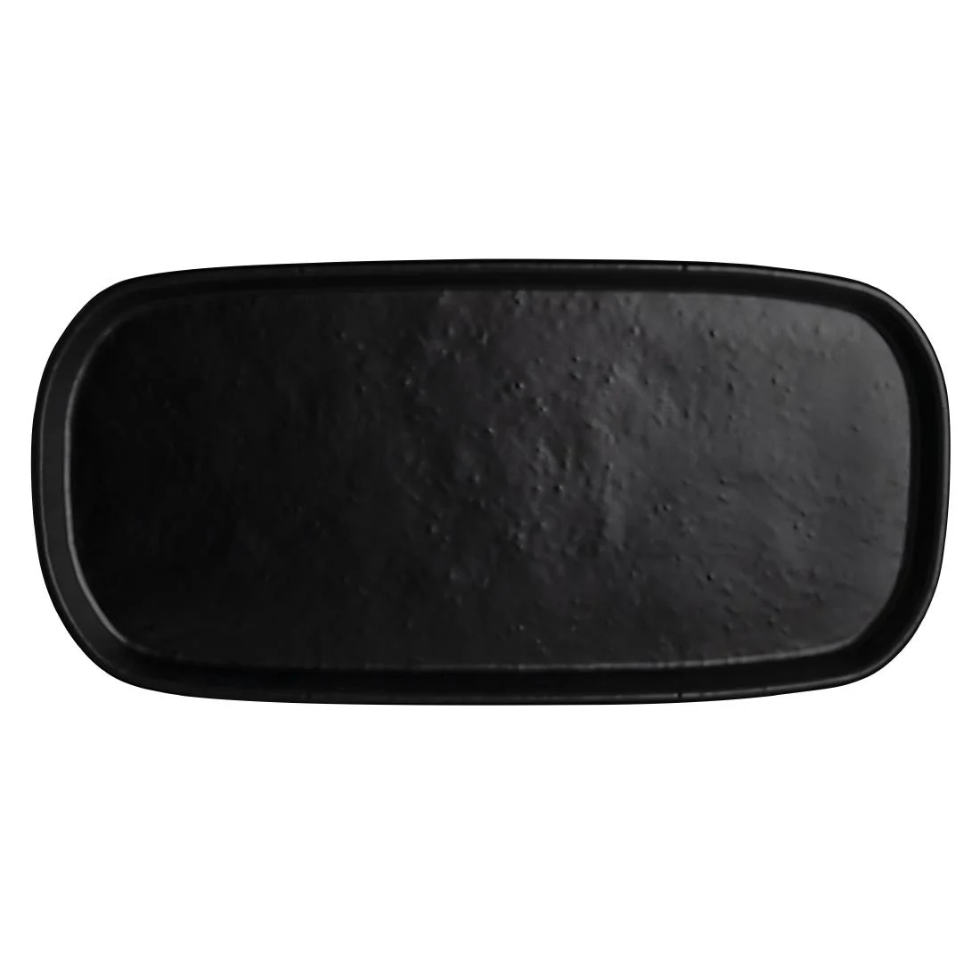 Steelite Cali Rectangle Trays Black 368x177mm (6 Pack)
