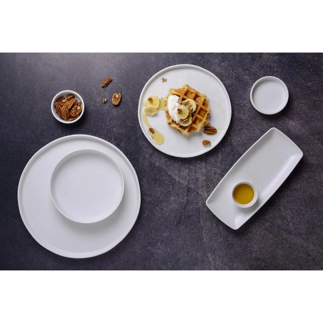 Steelite Cali Round Plates White 273mm (12 Pack) - Image 5