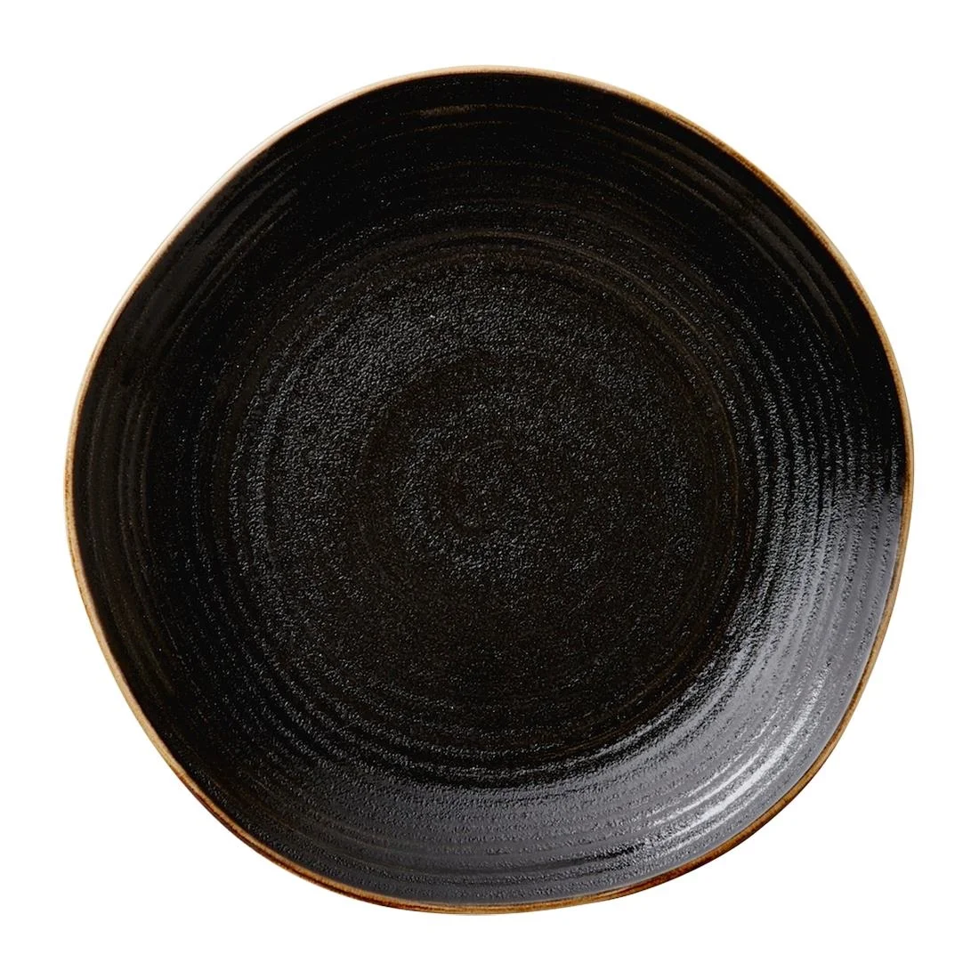 Steelite Orbita Coupe Plates Fuse Jet 255mm (12 Pack)