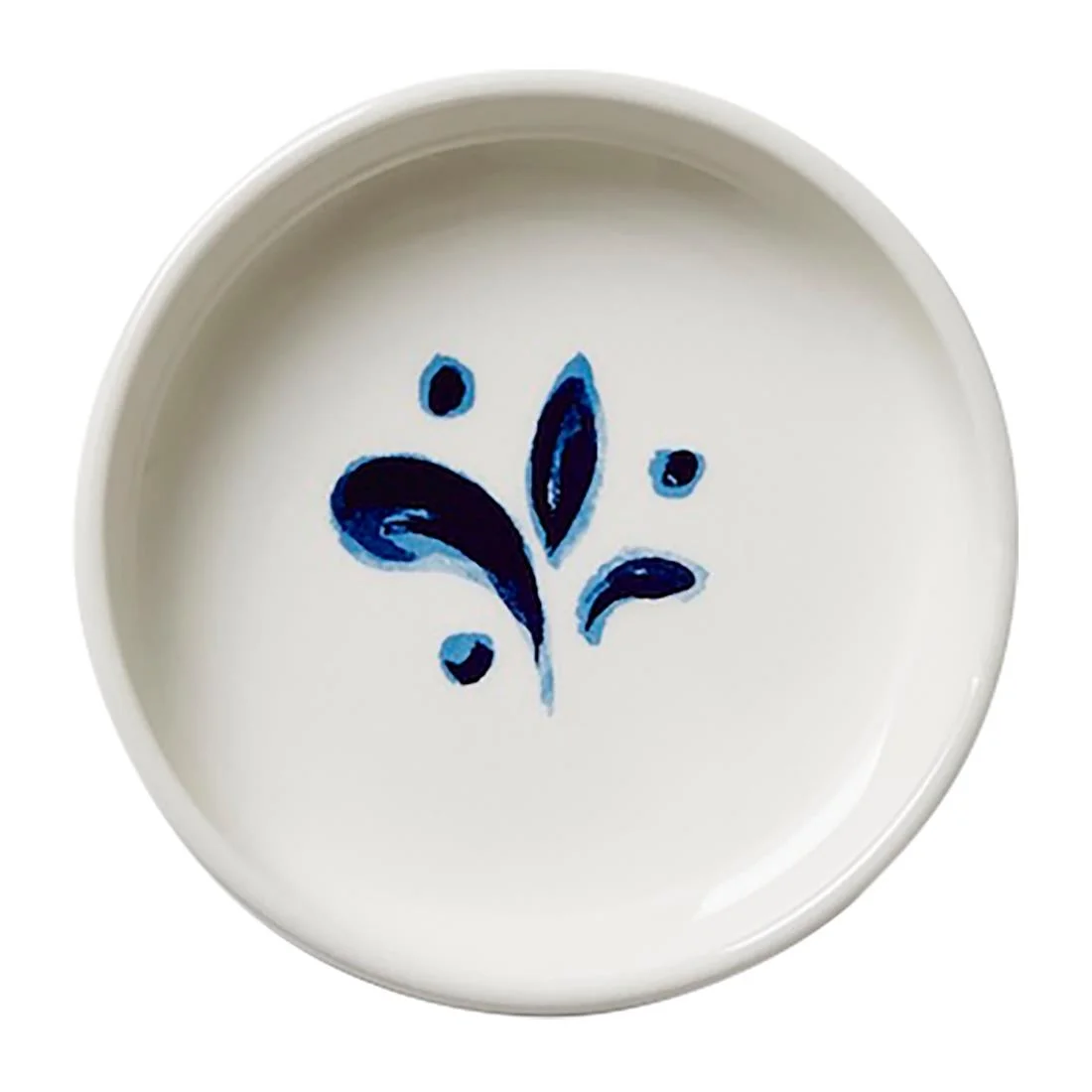 Steelite Messina Round Stacking Trays Blue 102.5mm (12 Pack)