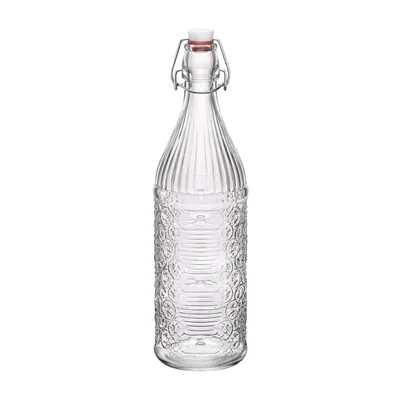 Bormioli Rocco Italian Heritage Bottles 1Ltr (6 Pack)