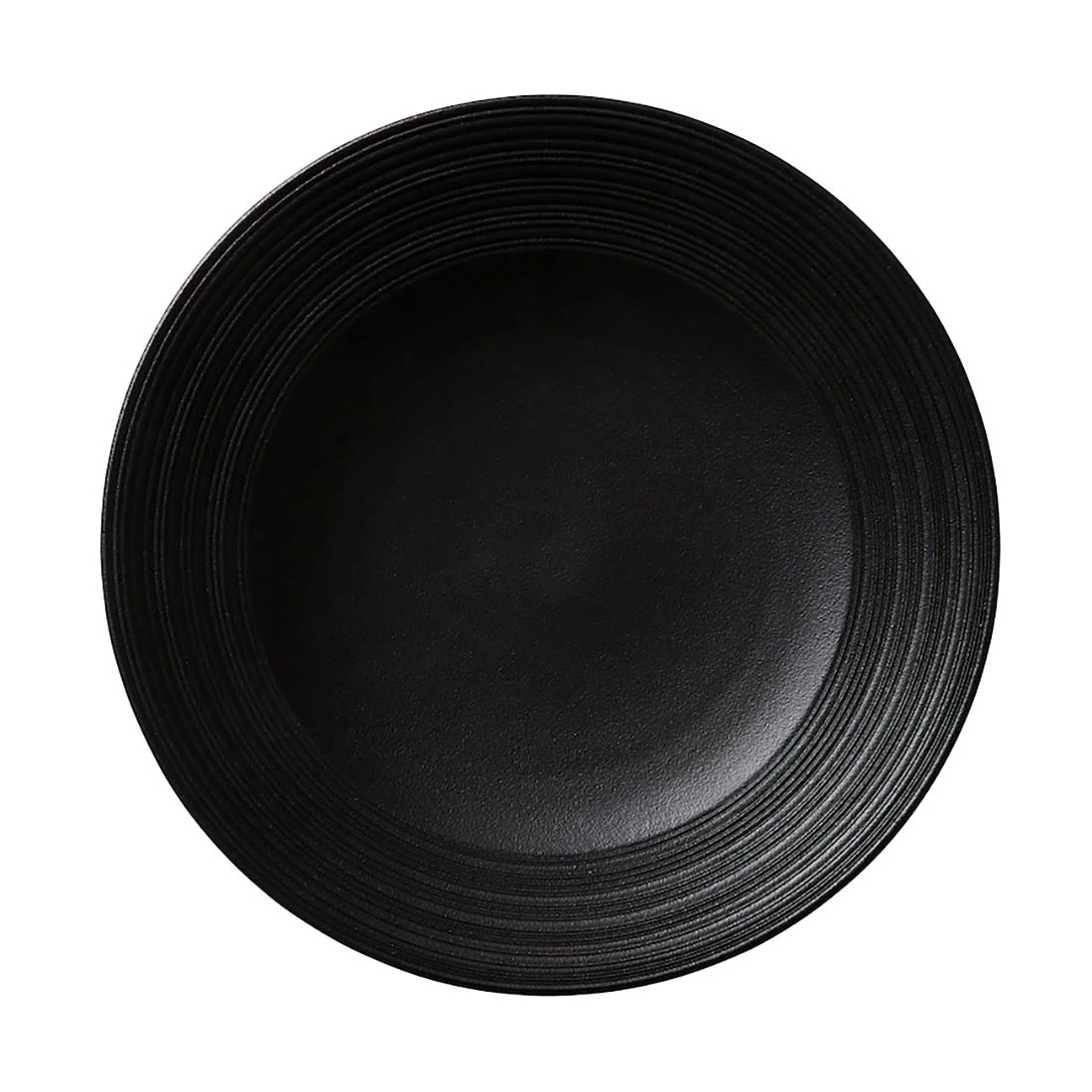 Steelite Concorde Coupe Plates Noir 230mm (12 Pack)