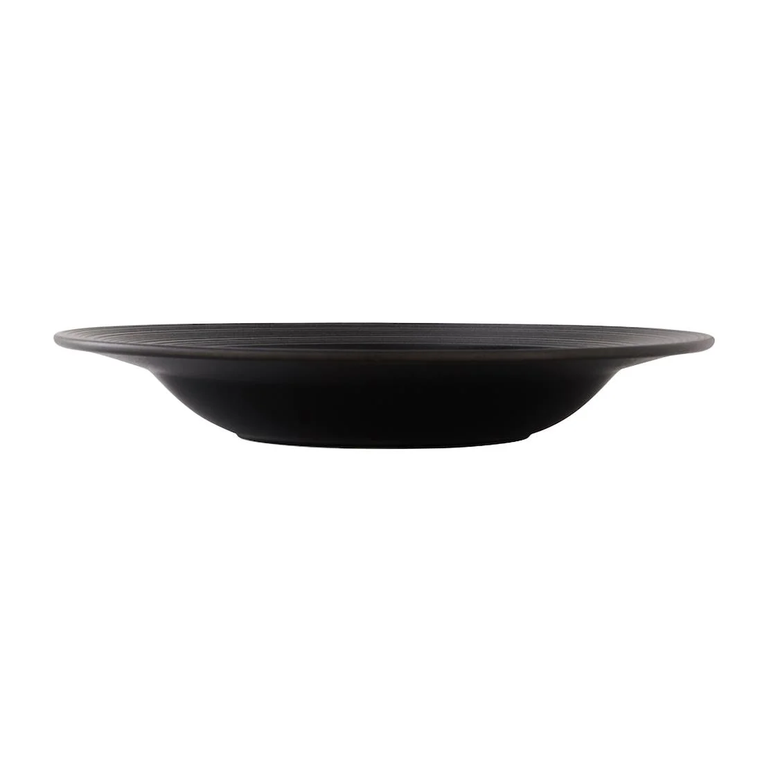Steelite Concorde Rim Soup Plates Noir 240mm (12 Pack) - Image 2