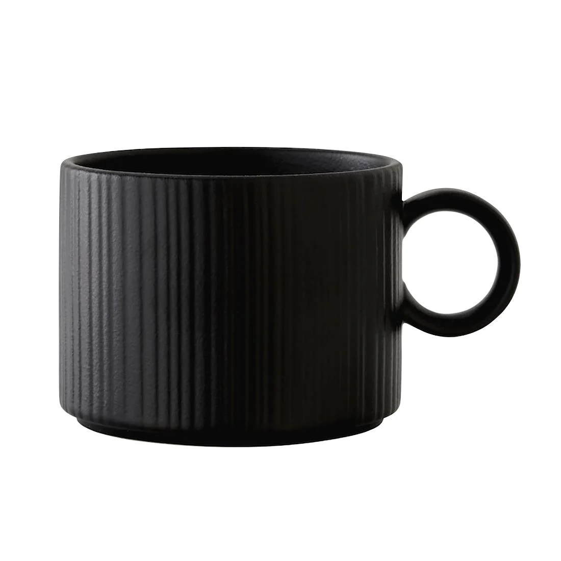 Steelite Concorde Can Cups Noir 227.5ml (12 Pack)