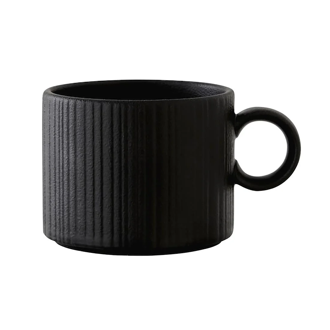 Steelite Concorde Can Cups Noir 85ml (12 Pack)