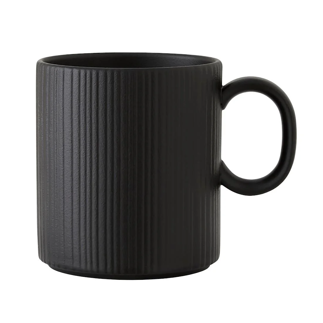 Steelite Concorde Mugs Noir 340ml (12 Pack)