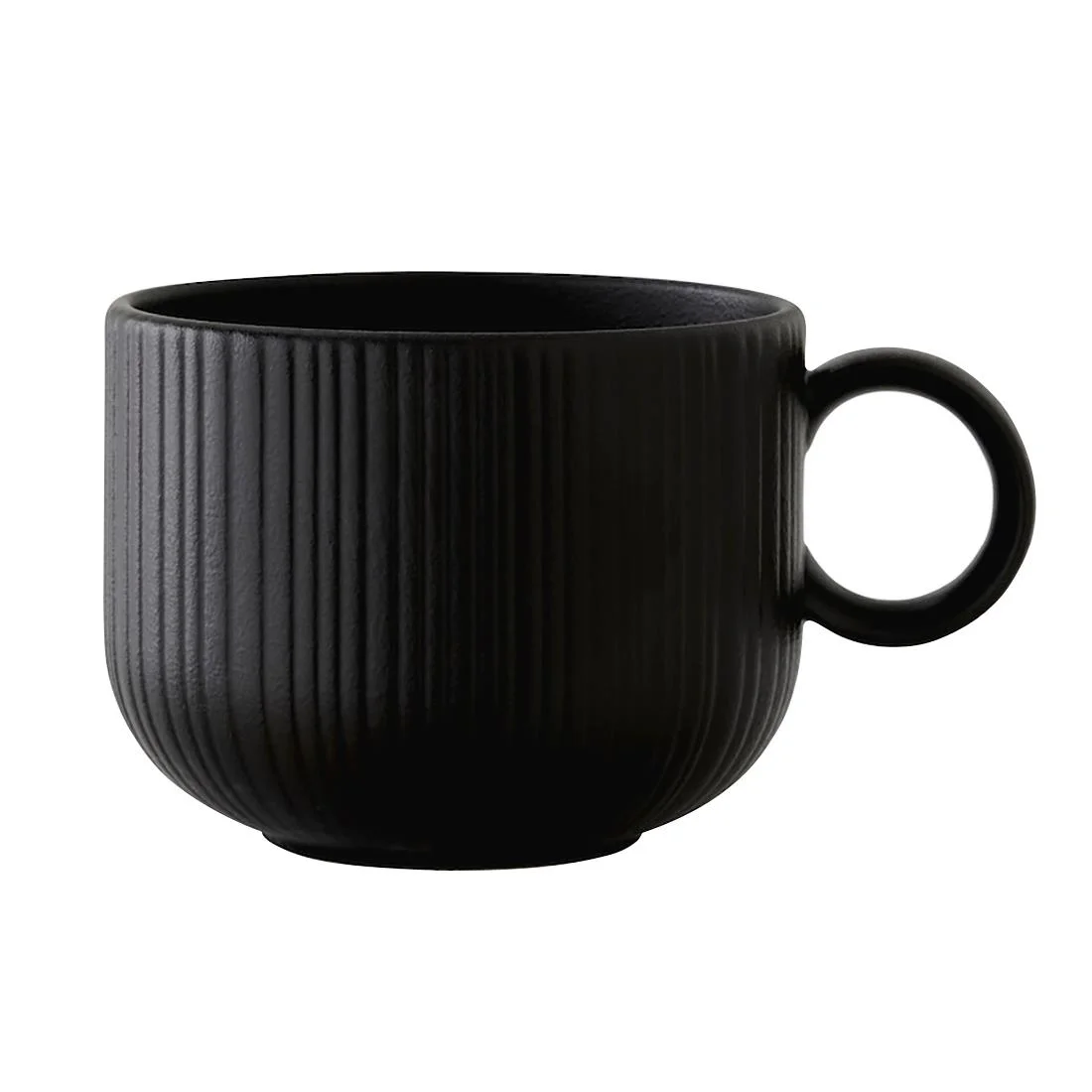 Steelite Concorde Low Cups Noir 227.5ml (12 Pack)