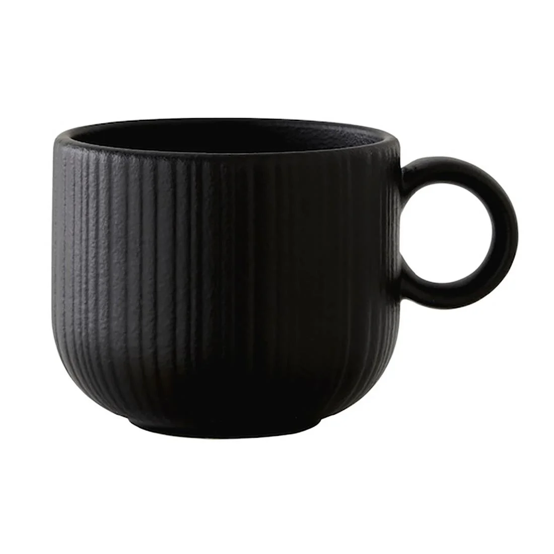Steelite Concorde Low Cups Noir 85ml (12 Pack)
