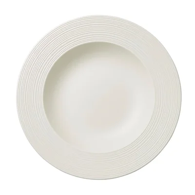 Steelite Concorde Rim Soup Plates Blanc 240mm (12 Pack) - Image 2