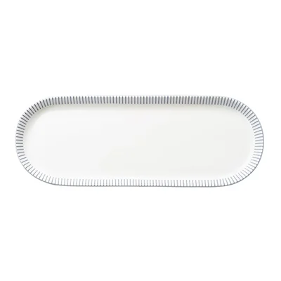 William Edwards Celestine Coupe Oblong Trays 253x93mm (12 Pack) - Image 2